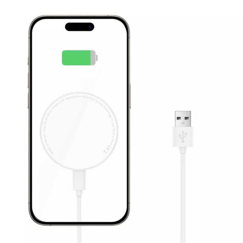 Tech-Protect QI15W-A33 Cargador inalámbrico MagSafe 15W Blanco