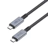 TECH-PROTECT ULTRABOOST MAX Cable USB 4.0 8K 40Gbps Type-C PD240W 200cm Gris