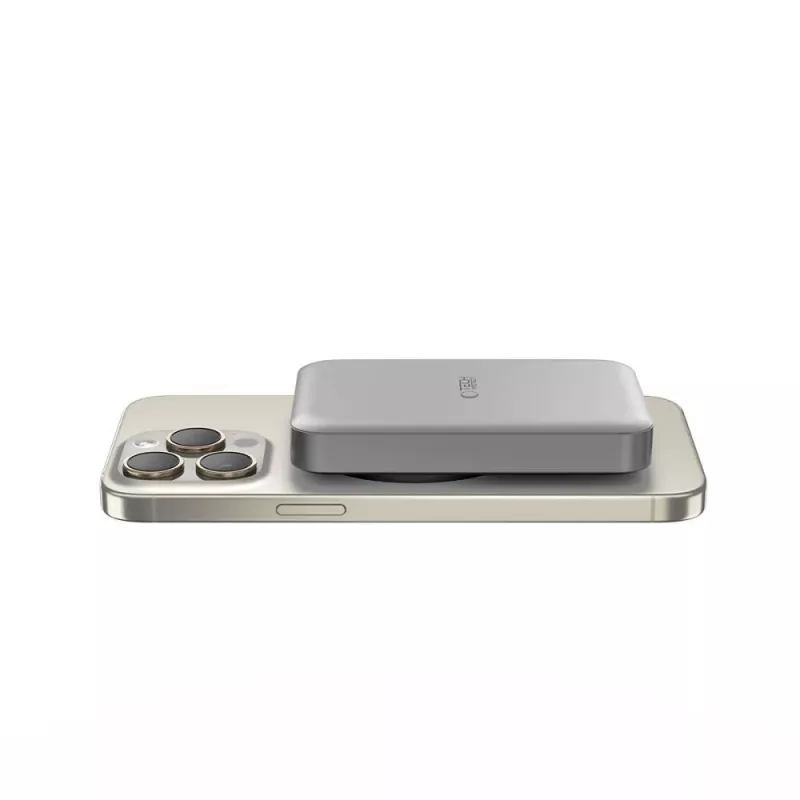 TECH-PROTECT PB11 LIFEMAG Batería Externa MagSafe 10000mAh Titanio