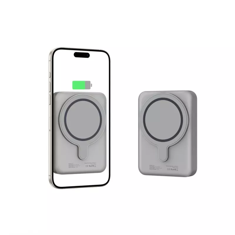 TECH-PROTECT PB11 LIFEMAG Batería Externa MagSafe 10000mAh Titanio