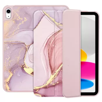 Tech-Protect SC Pen Funda para iPad 10.9 (10th Gen, 2022) / iPad 11 (2025), Mármol