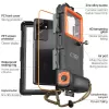 TECH-PROTECT IPX8 Funda Sumergible Universal para Buceo Negro/Naranja