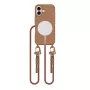 Tech-Protect Magnecklace MagSafe iPhone 16 Marrón Chocolate