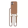 Tech-Protect Magnecklace MagSafe iPhone 16 Marrón Chocolate