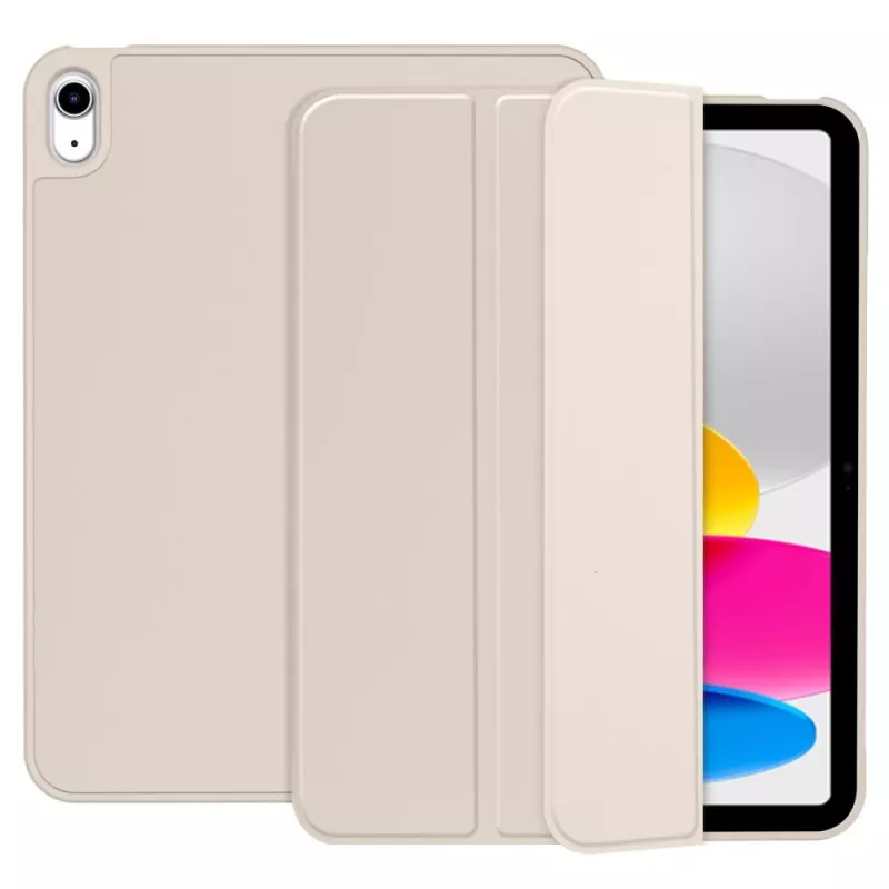 Tech-Protect SC Pen Funda para iPad 10.9 (10th Gen, 2022) / iPad 11 (2025), Blanco estrella