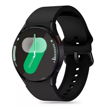 TECH-PROTECT Silicona Samsung Galaxy Watch 4 / 5 / 5 Pro / 6 / 7 / FE Negro