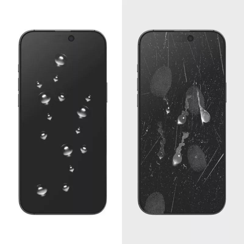 TECH-PROTECT Quick Set SPY+ Protector de Pantalla de Cristal Templado con Privacidad Pack de 2 para iPhone 13 / 13 Pro / 14 / 16E / 17E