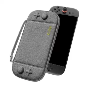 TECH-PROTECT Slim Pouch para Nintendo Switch 2, Gris Oscuro