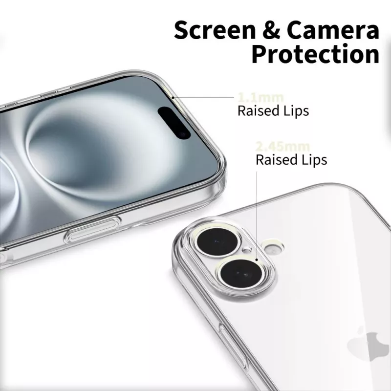Tech-Protect Flexair iPhone 17 Funda Trasera Transparente
