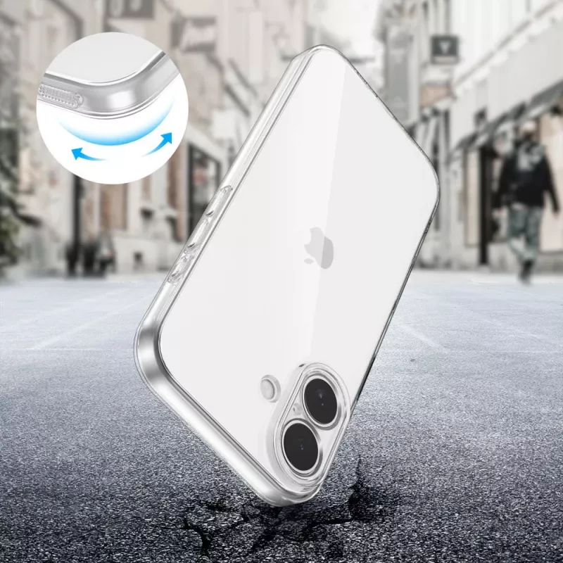 Tech-Protect Flexair iPhone 17 Funda Trasera Transparente