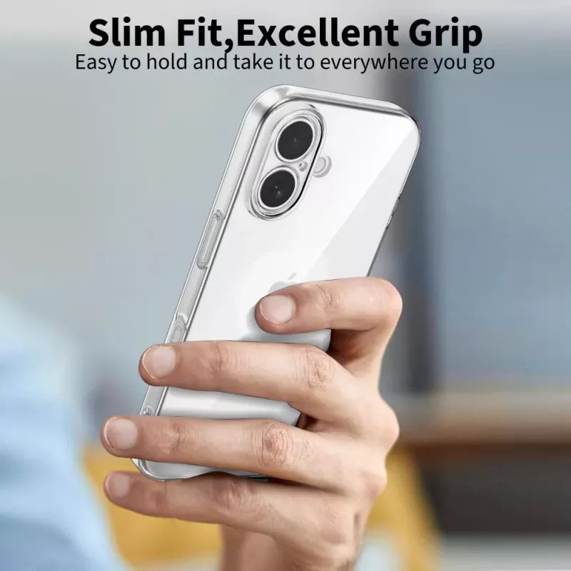 Tech-Protect Flexair iPhone 17 Funda Trasera Transparente