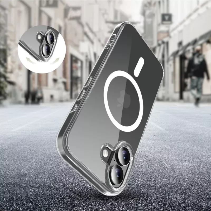 Tech-Protect Flexair Hybrid MagSafe iPhone 17 Transparente