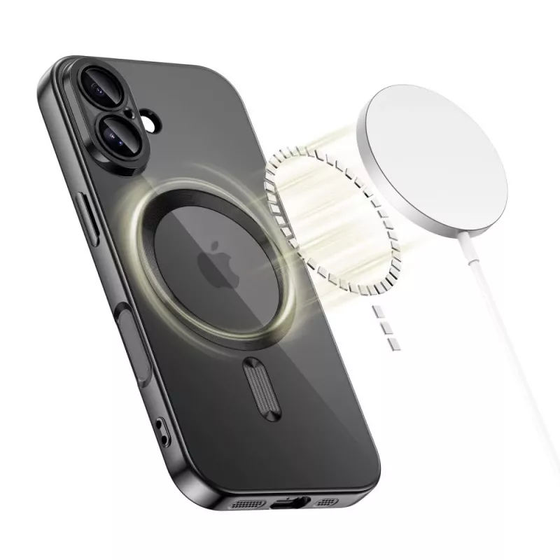 Tech-Protect MagFlex MagSafe iPhone 17 Funda Trasera Negro Brillante