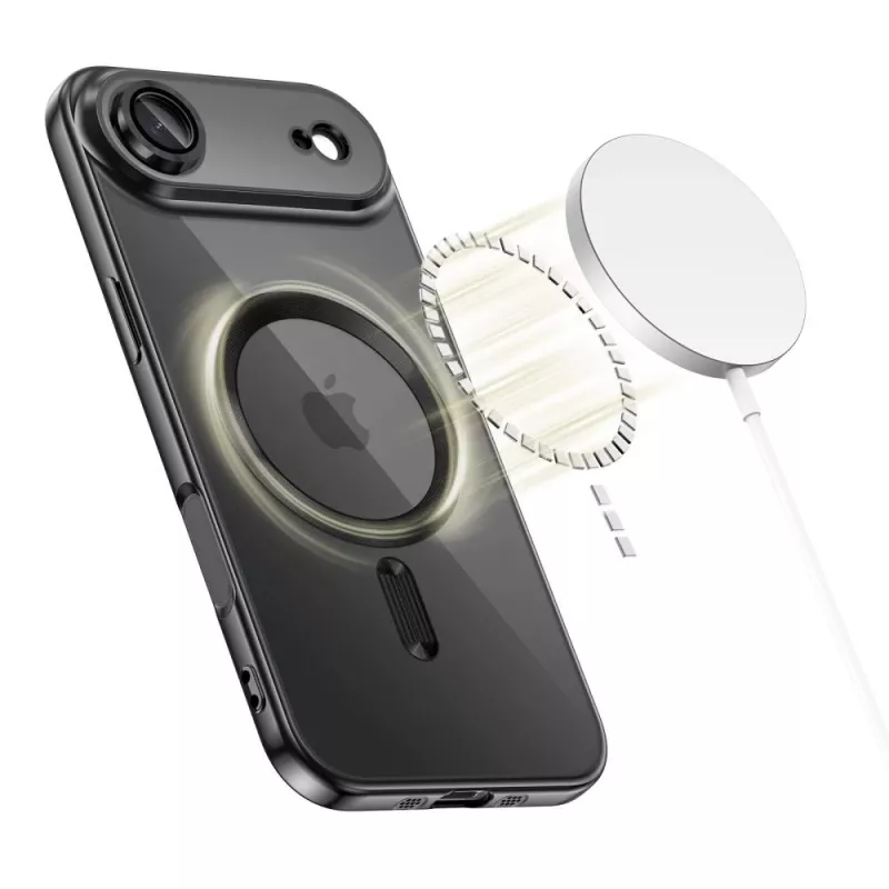 Tech-Protect MagFlex MagSafe iPhone 17 Air Negro Brillante