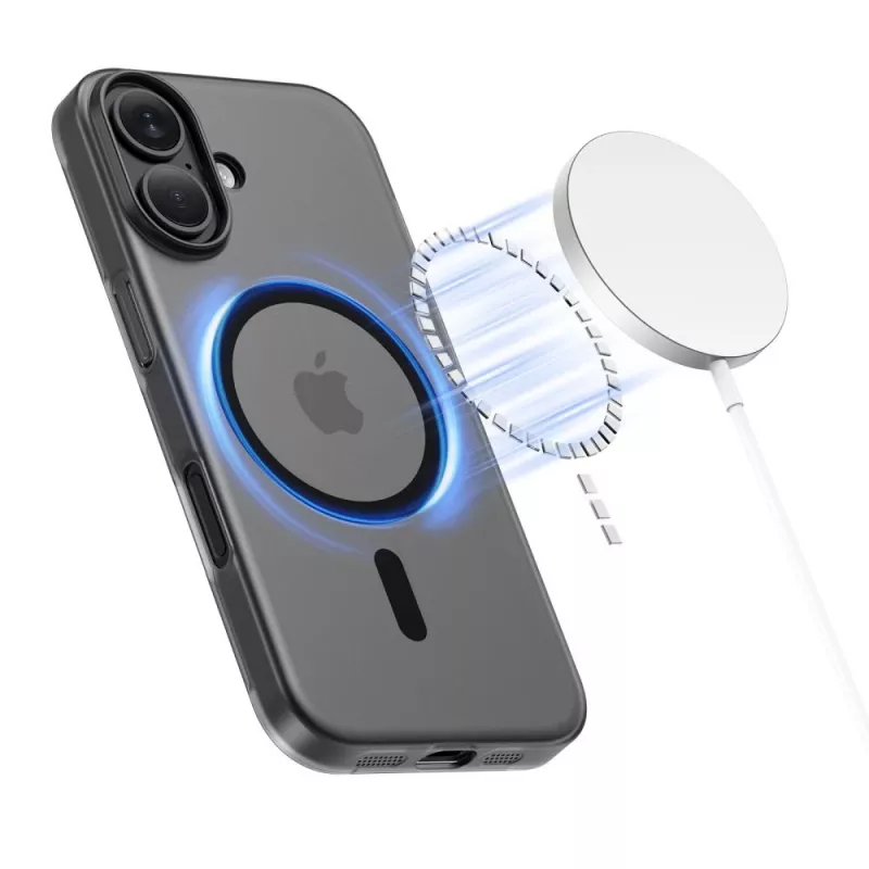TECH-PROTECT MagSlim MagSafe iPhone 17 Funda Trasera Negro Mate