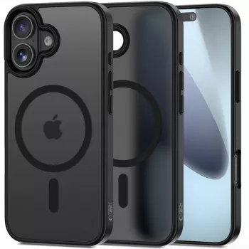 Tech-Protect Magmat MagSafe iPhone 17 Funda Trasera Negro Mate