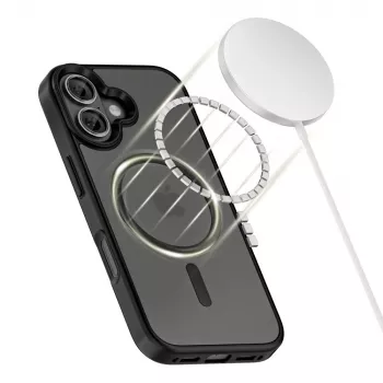Tech-Protect Magmat MagSafe iPhone 17 Funda Trasera Negro Mate