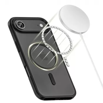Tech-Protect Magmat MagSafe iPhone 17 Air Funda Trasera Negro Mate
