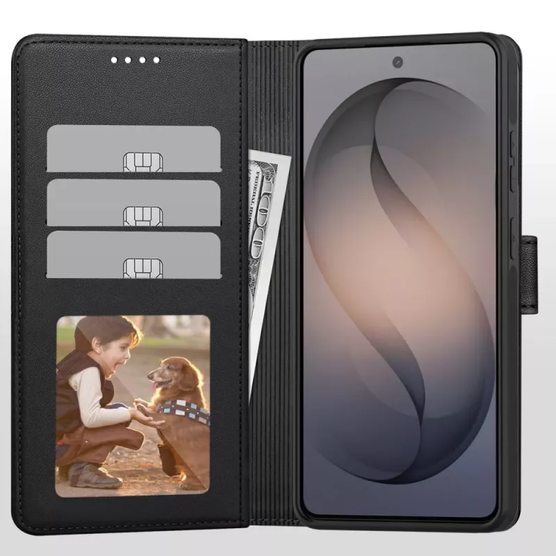 TECH-PROTECT Wallet MagSafe para Samsung Galaxy S26 Negro Mate