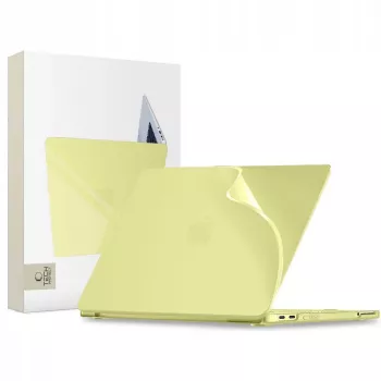 Tech-Protect Sofsthell MacBook Neo 13 2026 Matte Citrus Funda rígida