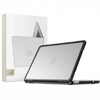 Tech-Protect Velar MacBook Neo 13 2026 Carcasa rígida Negro/Transparente mate