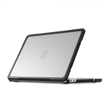 Tech-Protect Velar MacBook Neo 13 2026 Carcasa rígida Negro/Transparente mate