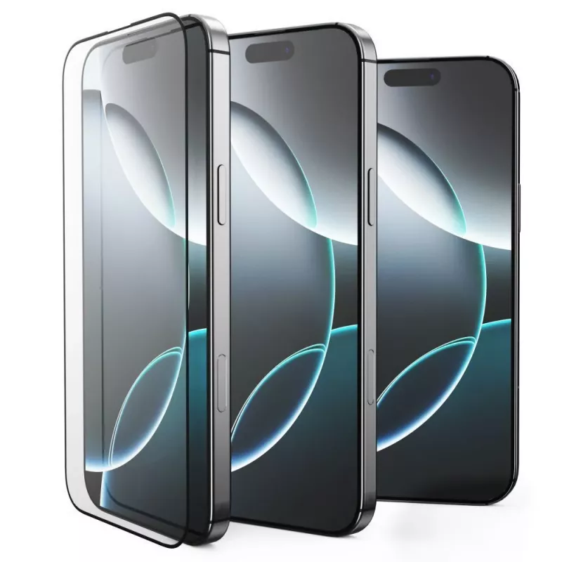 Tech-Protect Glass Fit+ Protector de pantalla, pack de 2, para Xiaomi 17T, Negro
