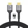 TECH-PROTECT ULTRABOOST CABLE HDMI 2.1 4K 120HZ / 8K 60HZ 200CM SCHWARZ