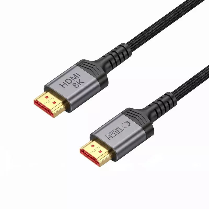 TECH-PROTECT ULTRABOOST CABLE HDMI 2.1 4K 120HZ / 8K 60HZ 200CM SCHWARZ