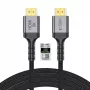 TECH-PROTECT ULTRABOOST Cable HDMI 2.1 4K 120Hz / 8K 60Hz 3m Negro