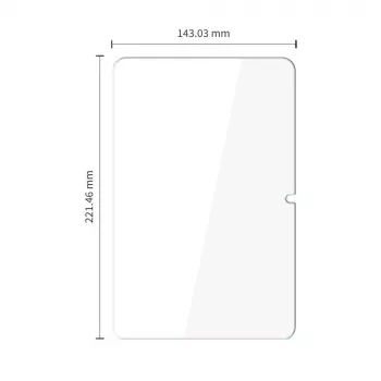 TECH-PROTECT Glass Fit+ Protector de pantalla de cristal templado para Xiaomi Redmi Pad 2 9.7 - Pack de 2 Transparente
