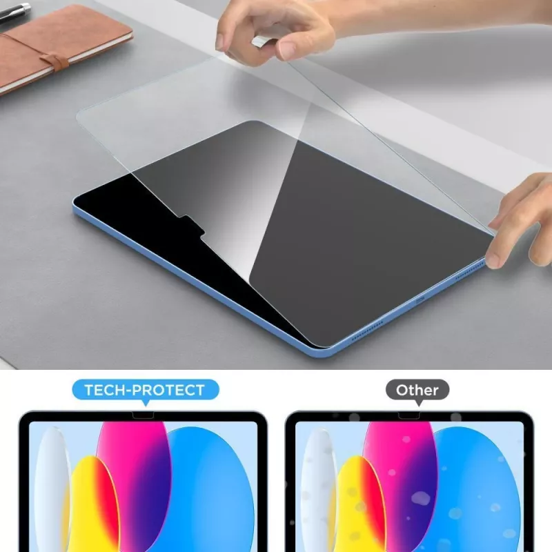 TECH-PROTECT Glass Fit+ Protector de pantalla de cristal templado para Xiaomi Redmi Pad 2 9.7 - Pack de 2 Transparente