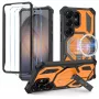 TECH-PROTECT MAGBLAST MAGSAFE + GLASS 2-PACK GALAXY S26 ULTRA NEGRO/NARANJA