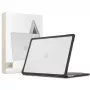 Tech-Protect Velar Funda rígida para MacBook Air 13 M2-M5 2023-2026 Negro/Transparente mate