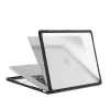 Tech-Protect Velar Funda rígida para MacBook Air 13 M2-M5 2023-2026 Negro/Transparente mate