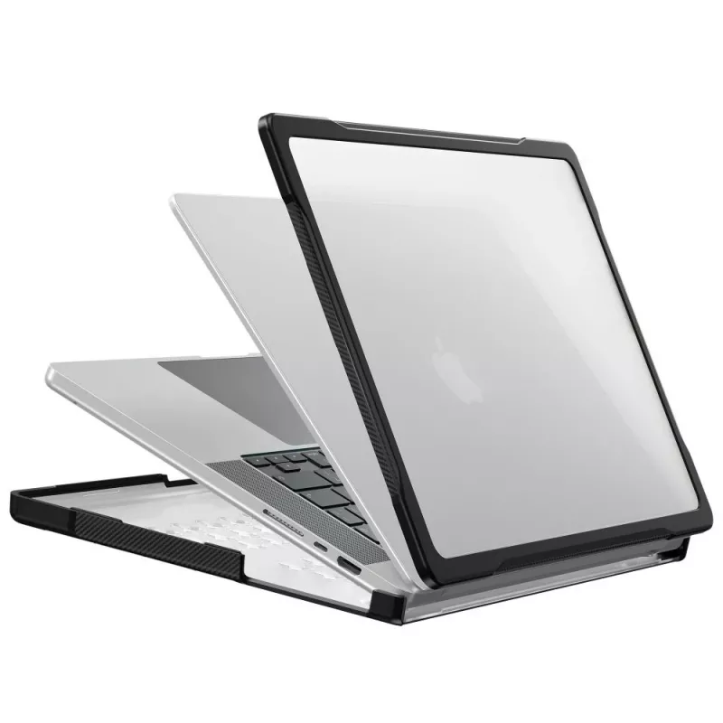 TECH-PROTECT VELAR MacBook Pro 16 M1-M5 / M5 Pro / M5 Pro Max 2021-2026 Negro/Transparente mate