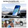 Tech-Protect Silicona Funda trasera MagSafe iPhone 17 Negro