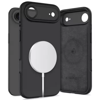 Tech-Protect Silicona Funda MagSafe para Apple iPhone 17 Air - Negro