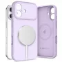 Tech-Protect Silicona Funda MagSafe para Apple iPhone 17 - Malva