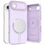 Tech-Protect Silicona Funda MagSafe para Apple iPhone 17 Air - Malva