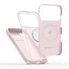 Tech-Protect Silicona Funda MagSafe para Apple iPhone 17 Pro Max, Rosa perla