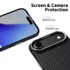 Tech-Protect Ion Carbon Funda MagSafe para iPhone 17 Air, Negro/Plata