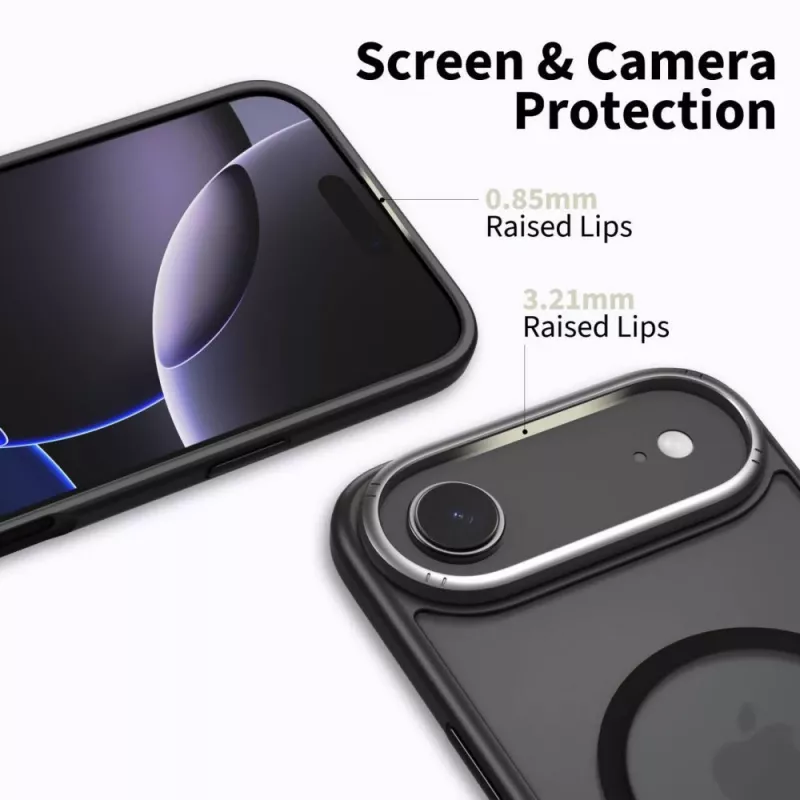 Tech-Protect Magedge MagSafe iPhone 17 Air Negro mate/Gunmetal