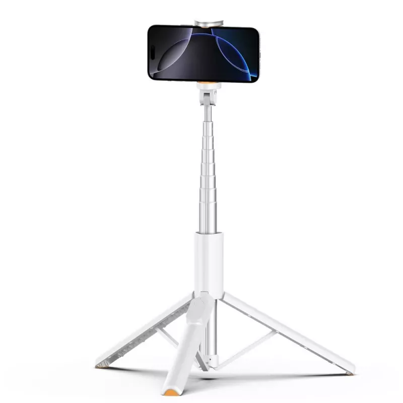 Tech-Protect L09S Palo selfie y trípode Blanco