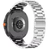 Tech-Protect Correa de acero inoxidable para Samsung Galaxy Watch 8 / Classic (40/44/46 mm) Plata