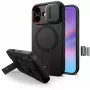 TECH-PROTECT KEVLAR AURA MAGSAFE IPHONE 17 NEGRO