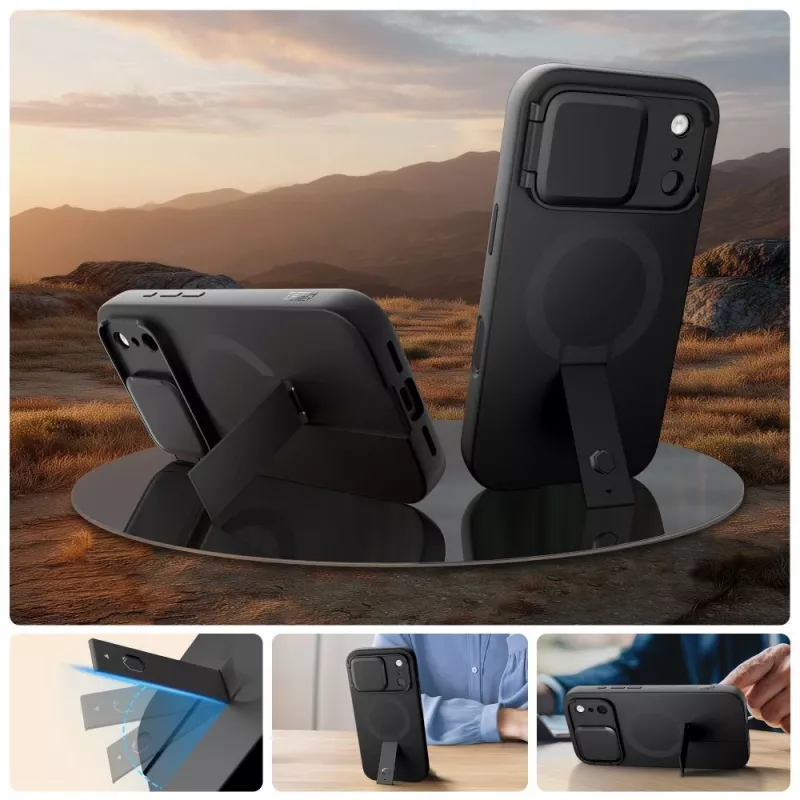 TECH-PROTECT KEVLAR AURA MAGSAFE IPHONE 17 PRO MAX NEGRO