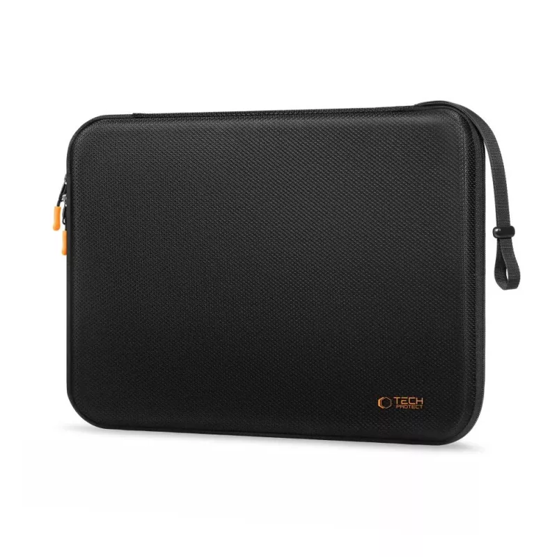 TECH-PROTECT HardPouch Funda para portátil 15-16 pulgadas Negro/Naranja