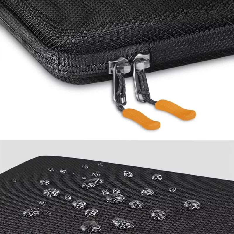 TECH-PROTECT HardPouch Funda para portátil 15-16 pulgadas Negro/Naranja