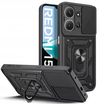 Tech-Protect Camshield Pro Funda para Xiaomi Redmi 15C, Negra